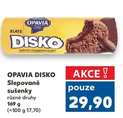 Kaufland OPAVIA Disko Slepované sušenky nabídka