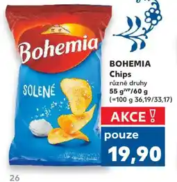 Kaufland BOHEMIA Chips nabídka