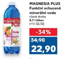 Kaufland MAGNESIA Plus Funkční ochucená minerální voda nabídka