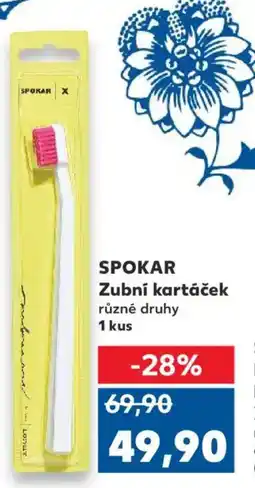 Kaufland SPOKAR Zubní kartáček nabídka