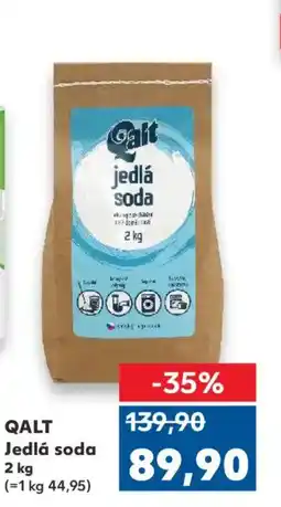 Kaufland QALT Jedlá soda nabídka