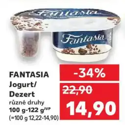 Kaufland FANTASIA Jogurt/ Dezert nabídka