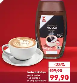 Kaufland Instantní káva nabídka
