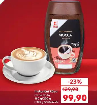 Kaufland Instantní káva nabídka