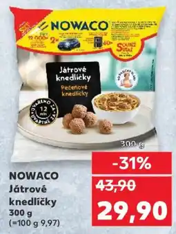 Kaufland NOWACO Játrové knedlíčky nabídka