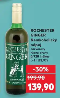 Kaufland ROCHESTER GINGER Nealkoholický nápoj nabídka