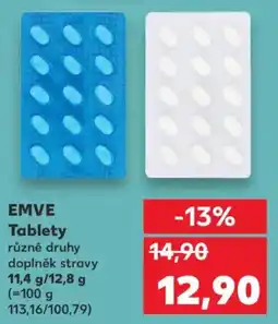 Kaufland EMVE Tablety nabídka