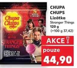 Kaufland CHUPA CHUPS Lízátka Stranger Things nabídka