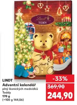 Kaufland LINDT Adventní kalendář nabídka
