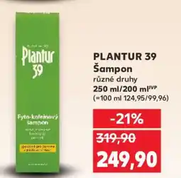 Kaufland PLANTUR 39 Šampon nabídka