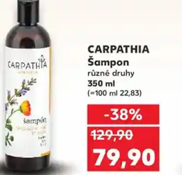 Kaufland CARPATHIA Šampon nabídka