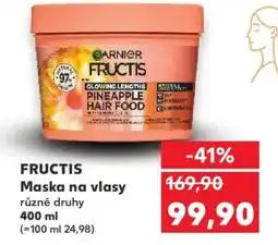 Kaufland FRUCTIS Maska na vlasy nabídka