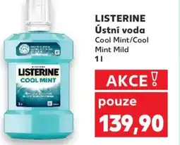 Kaufland LISTERINE Ústní voda nabídka