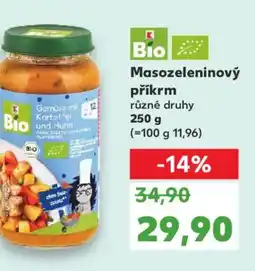 Kaufland Masozeleninový příkrm nabídka