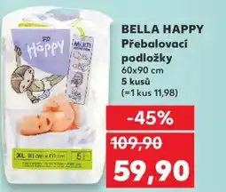 Kaufland BELLA HAPPY Přebalovací podložky nabídka