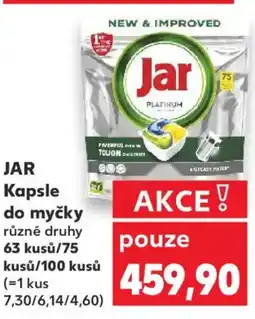 Kaufland JAR Kapsle do myčky nabídka