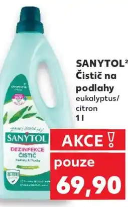 Kaufland SANYTOL² Čistič na podlahy nabídka