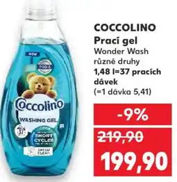 Kaufland COCCOLINO Prací gel nabídka