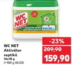 Kaufland WC NET Aktivátor septiků nabídka