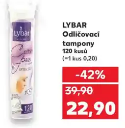 Kaufland LYBAR Odličovací tampony nabídka