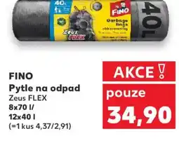Kaufland FINO Pytle na odpad nabídka