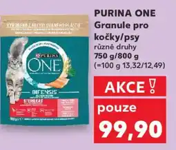 Kaufland PURINA ONE Granule pro kočky/psy nabídka
