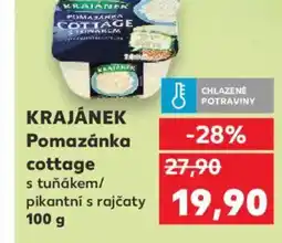 Kaufland KRAJÁNEK Pomazánka cottage nabídka