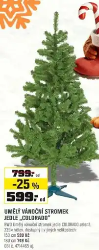 OBI Umělý vánoční stromek jedle,,colorado" nabídka