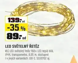 OBI Led světelný řetěz nabídka