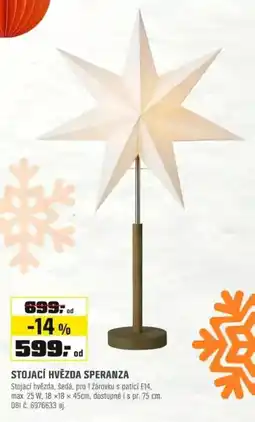 OBI Stojací hvězda speranza nabídka