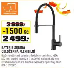 OBI Baterie serina celočerná flexibilní nabídka