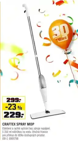 OBI Craftex spray mop nabídka
