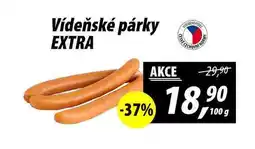 ZEMAN Vídeňské párky EXTRA, 100 g nabídka