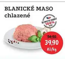 RABBIT řeznictví BLANICKÉ MASO chlazené 1kg nabídka