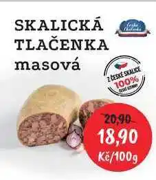RABBIT řeznictví SKALICKÁ TLAČENKA masová 100g nabídka