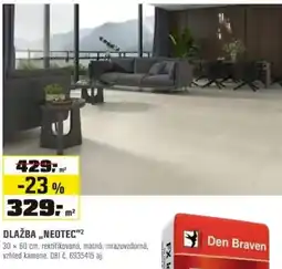 OBI Dlažba „neotec"² nabídka