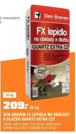 OBI DEN BRAVEN Fx lepidlo na obklady a dlažbu quartz extra c2t nabídka
