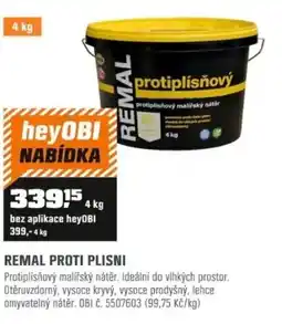 OBI REMAL Proti plisni nabídka