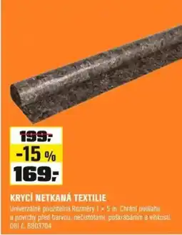 OBI Krycí netkaná textilie nabídka