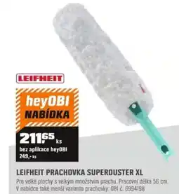 OBI LEIFHEIT Prachovka superduster xl nabídka