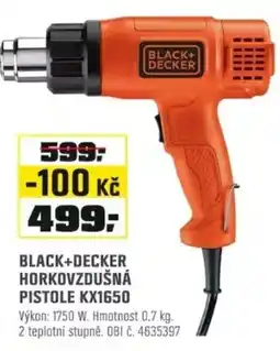 OBI BLACK+DECKER Horkovzdušná pistole kx1650 nabídka