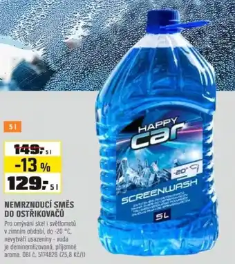 Nemrznoucí směs do ostřikovačů