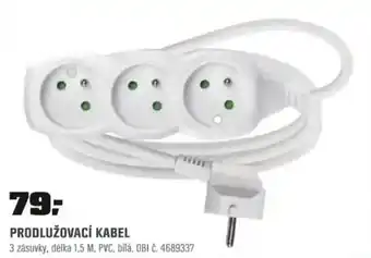 OBI Prodlužovací kabel nabídka