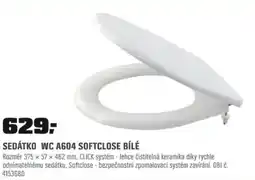 OBI Sedátko wc a604 softclose bílé nabídka