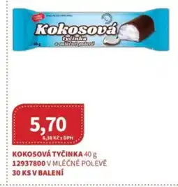 Kubík potraviny Kokosová tyčinka nabídka