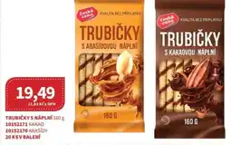Kubík potraviny Trubičky s náplní nabídka