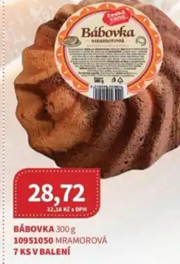 Kubík potraviny Bábovka nabídka