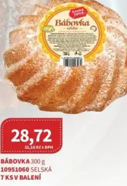 Kubík potraviny Bábovka nabídka