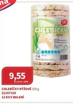 Kubík potraviny Chlebíčky rýžové nabídka