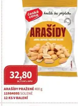 Kubík potraviny Arašídy pražené nabídka